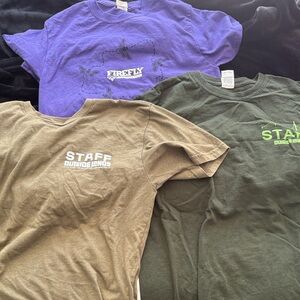 Music festival shirts